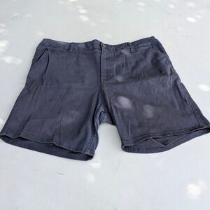 RSQ Mens Shorts Size 38 Gray Casual Chino Stretch